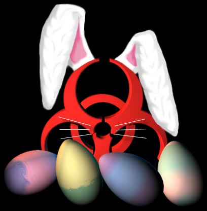 The bioland Easter graphic