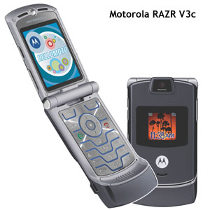 The Motorola RAZR V3c